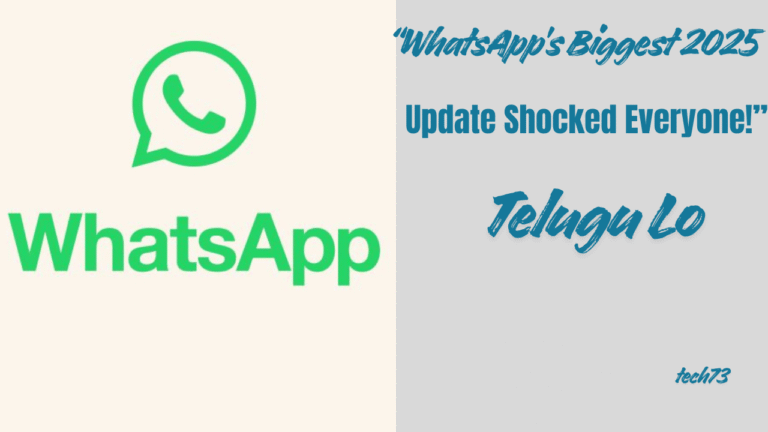 WhatsApp’s Biggest 2025 Update Shocked Everyone!”